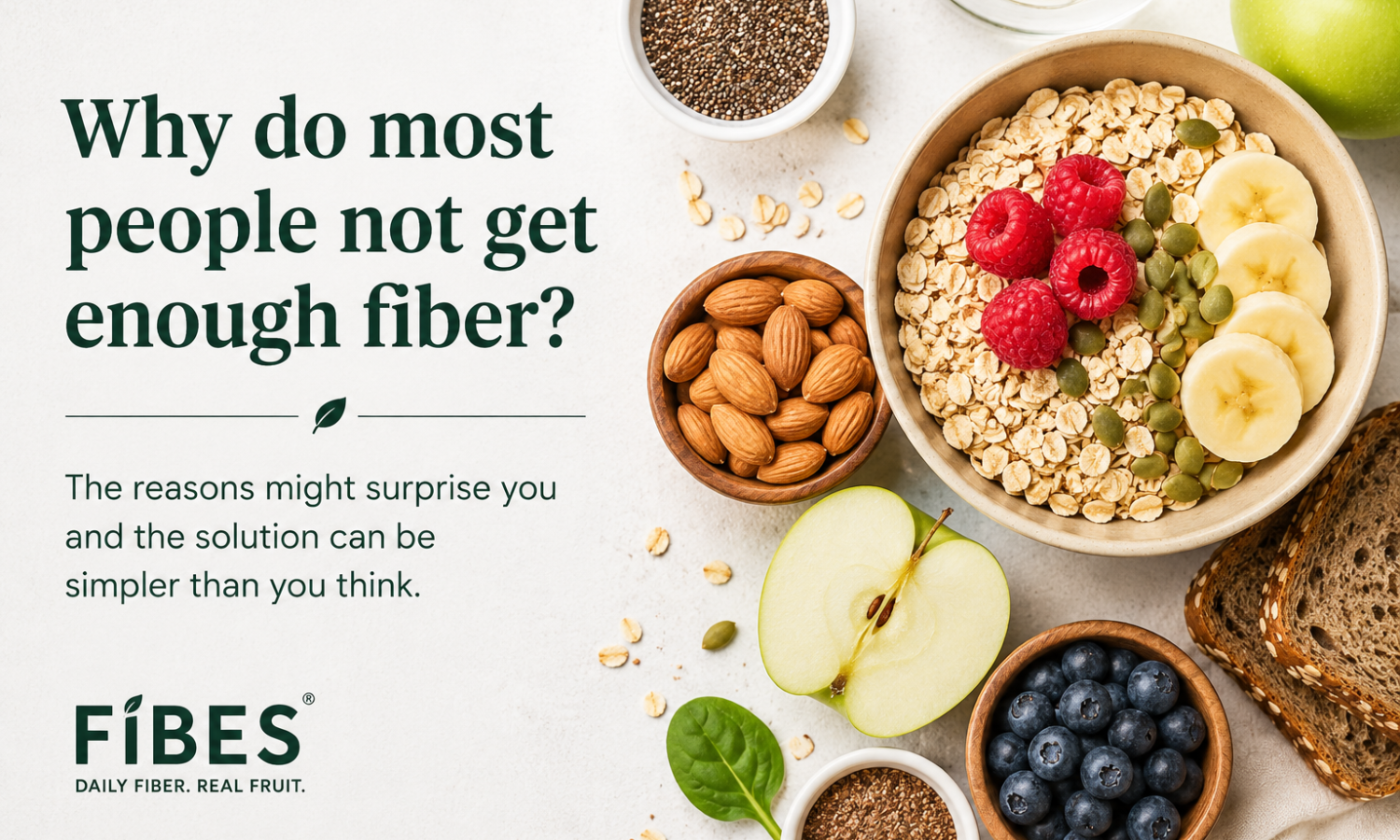 Why Do Most People Not Get Enough Fiber?